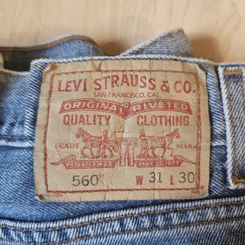 Mens LEVI'S 560 Jeans 31x30